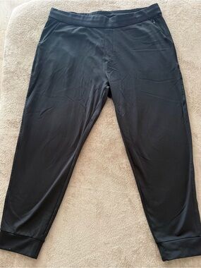 Men's Black Active Jogger Pants